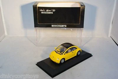 MINICHAMPS VW VOLKSWAGEN NEW BEETLE CONCEPT CAR BERLINA 1994 MIB RARA!!! - Immagine 1 di 4