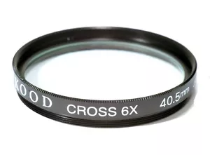 40.5mm Starburst x6 Filter Made in Japan 40.5mm Filter High Quality Kood Glass - Picture 1 of 1