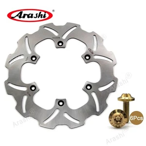 For Yamaha WR125 WR250 1998-2001 Arashi Rear Brake Disc Rotor and Bolts Screws - Foto 1 di 7