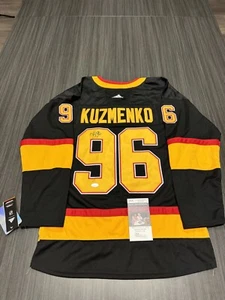 Andrei Kuzmenko Signed Vancouver Canucks Jersey JSA COA - Picture 1 of 2