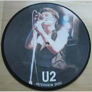 U2 INTERVIEW 7" PIC DISC INTERVIEW FROM NEWCASTLE 1983 UK - Picture 1 of 1