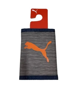 PUMA PE1094-038 TriFold Wallet Grey/Orange - Picture 1 of 4
