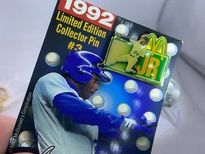 MLB #3 Ken Griffey Jr. 1992 McDonalds Limited Edition Tack Pins T-1058 - Picture 1 of 3