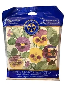 Bloques decorativos a cuadros como nuevos #53212 PENSAMIENTOS divertidos y fáciles de estampar de colección sellados - Imagen 1 de 2
