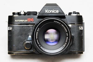 Konica Autoreflex T4 Black mit Hexanon AR 52mm F1.8 - Bild 1 von 8