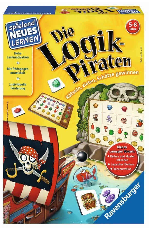 Ravensburger The Logic Pirates | Children Learning Game | Math Game from 5 Years - Image 1 of 1