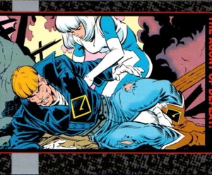 SkyBox Doomsday: The Death of Superman 1992 DC Comics #23 ¡La agonía de la derrota! - Imagen 1 de 2