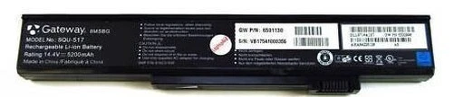 Batteria Originale Gateway M360 MX8716 MX8710 SQU-412 - Immagine 1 di 1