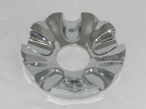 LUXE WHEELS / CHROME ELEMENT FC701 CHROME WHEEL RIM CENTER CAP  - Picture 1 of 2