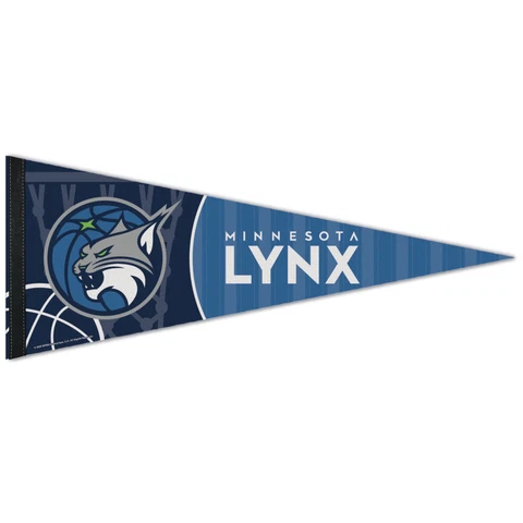 WinCraft Minnesota Lynx 12'' x 30'' Premium Quality Pennant Cover