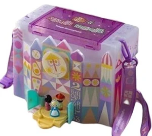 TDR Tokyo Disney Resort Disney It's a Small World Popcorn Bucket Case New FS JP - Picture 1 of 1