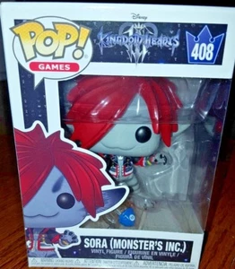 Funko POP! Games: Disney Kingdom Hearts 3 - Sora Monster's Inc. #408 - Picture 1 of 3
