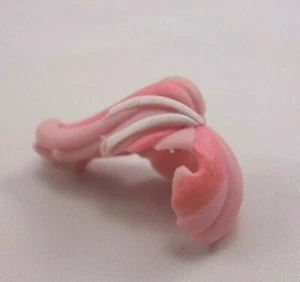 Accesorio para mascotas Littlest Pet Shop diadema cola de caballo pelo rosa LPS - Imagen 1 de 3