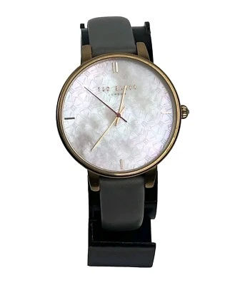 Ted Baker London Reloj Mujer Madreperla Cuadrante Oro Rosa Todo SS Batería Nueva Foto 1 de 4