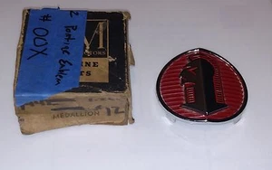 GM 1946 Pontiac Torpedo Front Grille Emblem Ornament NOS Part # 508941 - Picture 1 of 6