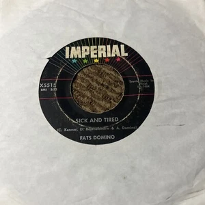 FATS DOMINO 45rpm "NO, NO" "SICK AND TIRED" IMPERIAL RECORDS X5515 - Bild 1 von 1