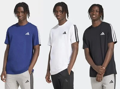 MAGLIA T-SHIRT ADIDAS M 3S SJ TEE NEW 3 STRIPES LRG cotone jersey - Imagen 1 de 2