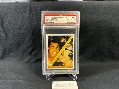 1993 Sporting Profiles #40 Muhammad Ali V Coopman The Greatest PSA 8 - Image 1 of 2