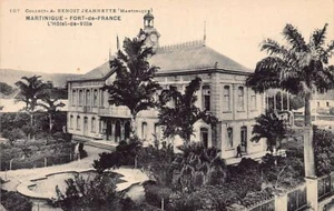 Martinique - FORT-DE-FRANCE - L'Hôtel de Ville - Ed. A. Benoit-Jeannette 107 - Picture 1 of 2
