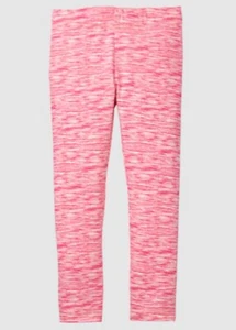 NEW Gymboree Girl Pink Ivory Space Dye Leggings Pants M 7-8 - Picture 1 of 3