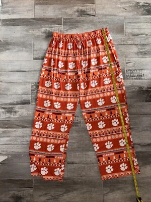 Clemson Tigers Lounge Soft Pants collegiate NCAA College 3XL Orange - Image 1 of 4