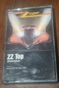 ZZ Top Eliminator Cassette Tape Original White Shell AR Release - Picture 1 of 5