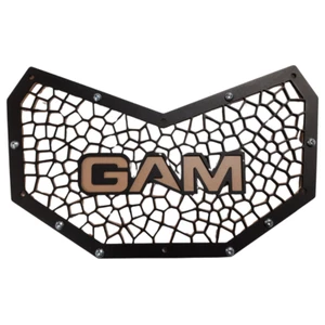 Parrilla delantera GAM para Can Am Maverick X3 2017-25 protector de radiador negro desierto bronceado - Imagen 1 de 3