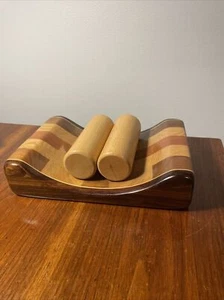 Card Holder Hardwood Creations by David Levy 10 x 7 Stylish & Functional - Picture 1 of 5