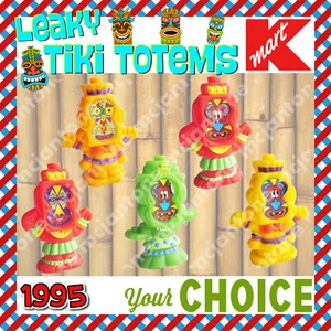 K-Mart Kids' Meal 1995 LEAKY TIKI TOTEMS Totem SQUIRT Figur IHR Spielzeug WAHL - Bild 1 von 17