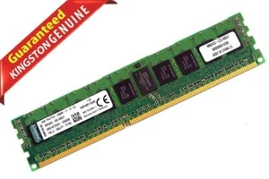 Genuine Kingston 8GB PC3-12800R DIMM 1600 MHz DDR3 Server Memory KVR16R11S4/8 - Picture 1 of 3