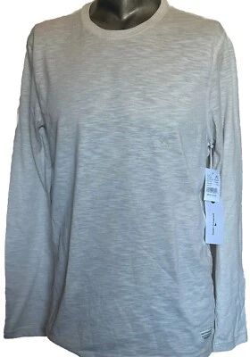 Nueva Camisa Moderna Amusement X PacSun Para Hombres Beige Brezo Calce Cuadrado Manga Larga Med Foto 1 de 3