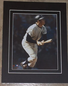 Mickey Mantle New York Yankee Star Centerfielder Foto, mattiert 11 x 14, Farbe - Bild 1 von 1