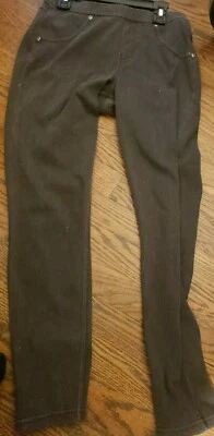 Leggings Tono Para Mujer Espalda Con Cordones Skimmer Denim Grafito Lavado Talla S 4-6 Foto 1 de 4