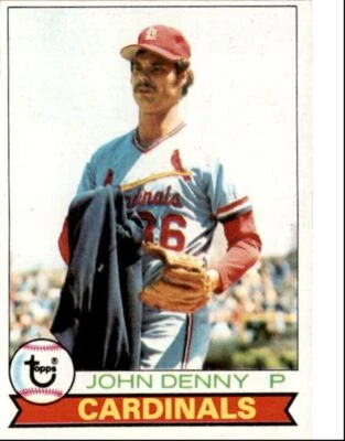 1979 Topps John Denny St. Louis Cardinals #59 - Image 1 of 2