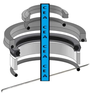 Kit de sello de cilindro de dirección L97978 para Gehl 663 883 - Imagen 1 de 1