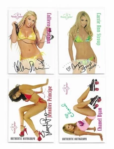 2004 BENCHWARMER Autograph Cards x4 Lot 6 - Picture 1 of 2
