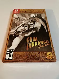 Grim Fandango Remastered: iam8bit Edition (Nintendo Switch, 2021) Spedizione in scatola - Foto 1 di 7