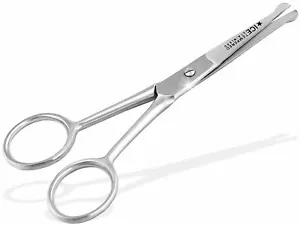 Forbici per naso forbici per capelli naso forbici per barba universali da uomo forbici arrotondate - Foto 1 di 6