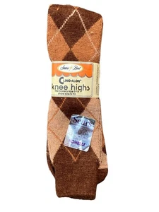 Vintage!! NOS Sears Best Cling-Alon Knee Highs Nomelle - Picture 1 of 5