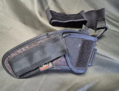 UNCLE MIKES AMBIDEXTROUS ANKLE HOLSTER SZ 0 小号 签名 / 2" REVOLVER H8 — 第 1/4 张图片