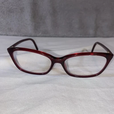 Marco de gafas Fendi rojo tortuga FF0063 ojo de gato hecho en Italia 135 para mujer’s Foto 1 de 4