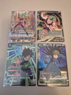 Dragon Ball Super TCG Broly Great Ape Strength To Come BT23-095 UC Foil 4 cartas Foto 1 de 2