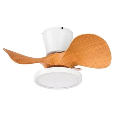 Quiet Ceiling Fan with LED Light 22 inch Large Air Volume Remote Control - Image 1 of 4