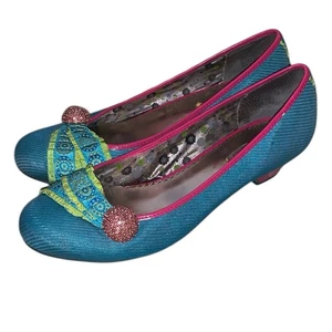 Poetic License Danty Doll Design Asylum Stacked Heel London Jeweled Expression - Picture 1 of 7