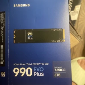 Samsung 990 EVO Plus 2TB Samsung V NAND TLC NAND PCIe Gen 4 x4 and PCIe Gen 5 x2 - Picture 1 of 5