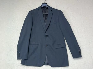 DKNY mens charcoal gray sport coat suit jacket blazer 42L Wool Blend - Picture 1 of 12
