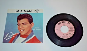 Vtg. Fabian 45 rpm - I'm a Man/Hynotized EX+ 3 - Picture 1 of 6