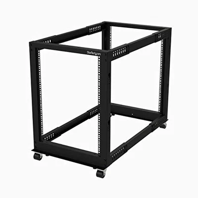 StarTech 15U 19 Open Frame Server Rack - 4 Post (4postrack15u) - Image 1 of 4