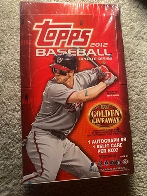 2012 Topps Actualización Serie MLB Béisbol Sellado de Fábrica Hobby Box Bryce Harper RC? Foto 1 de 2