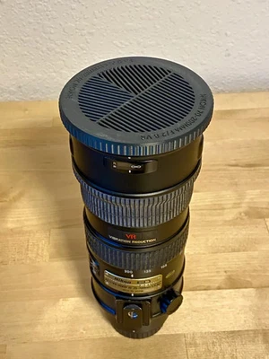 Bahtinov Mask For Nikon 70 200mm f2.8 VR Lens Black - Image 1 of 4